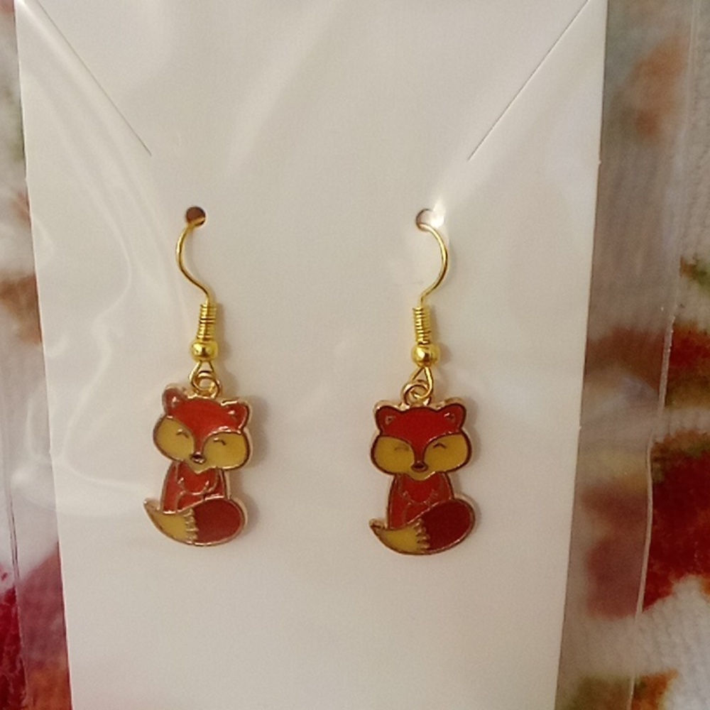 Fox Earrings